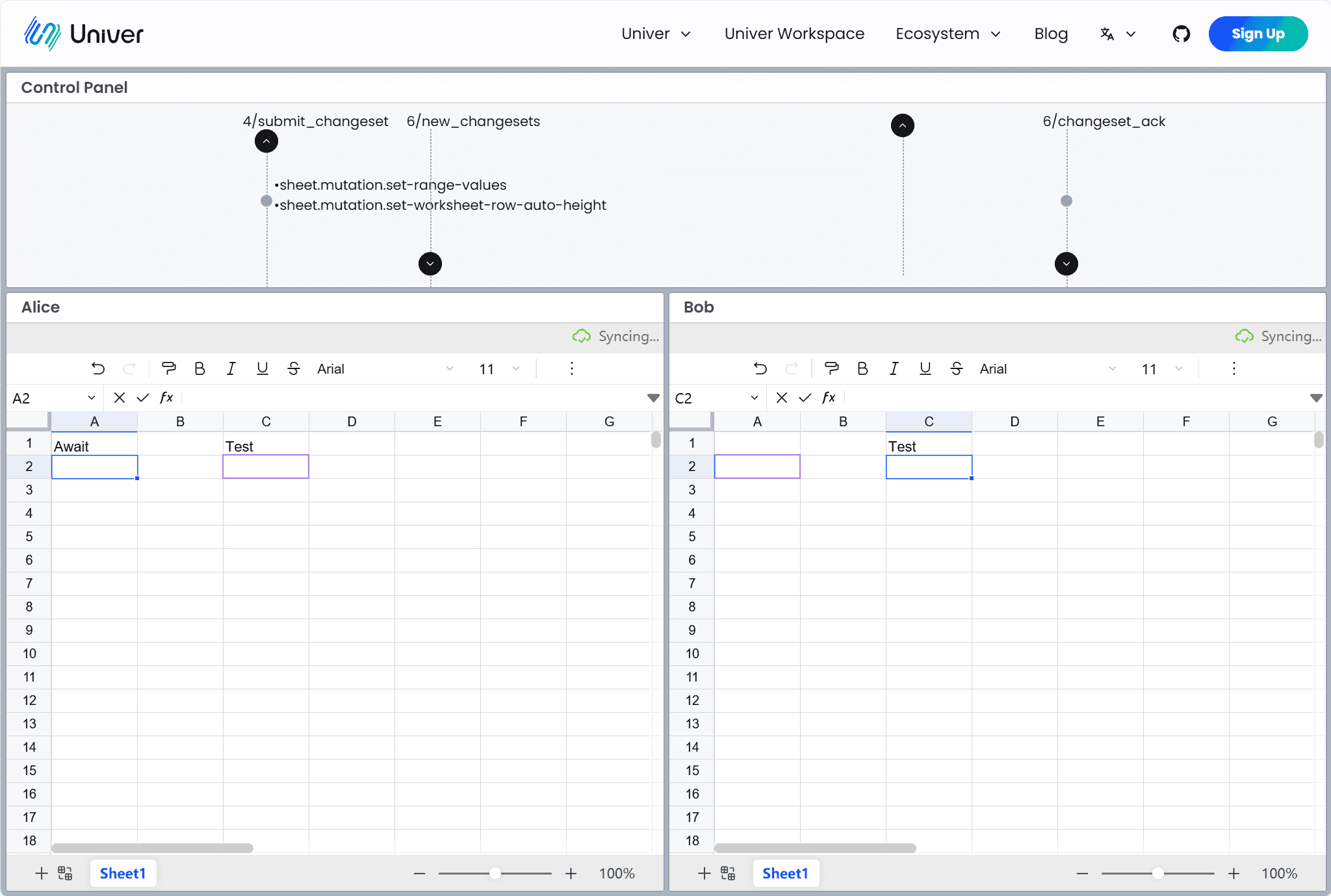 Collaboration Playground